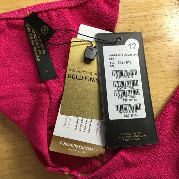 ViX‎ Paula Hermanny Firenze Rafa Cheeky Bikini Bottom Agatha L - Picture 5 of 6